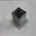 Fixations des poteaux en extérieur
